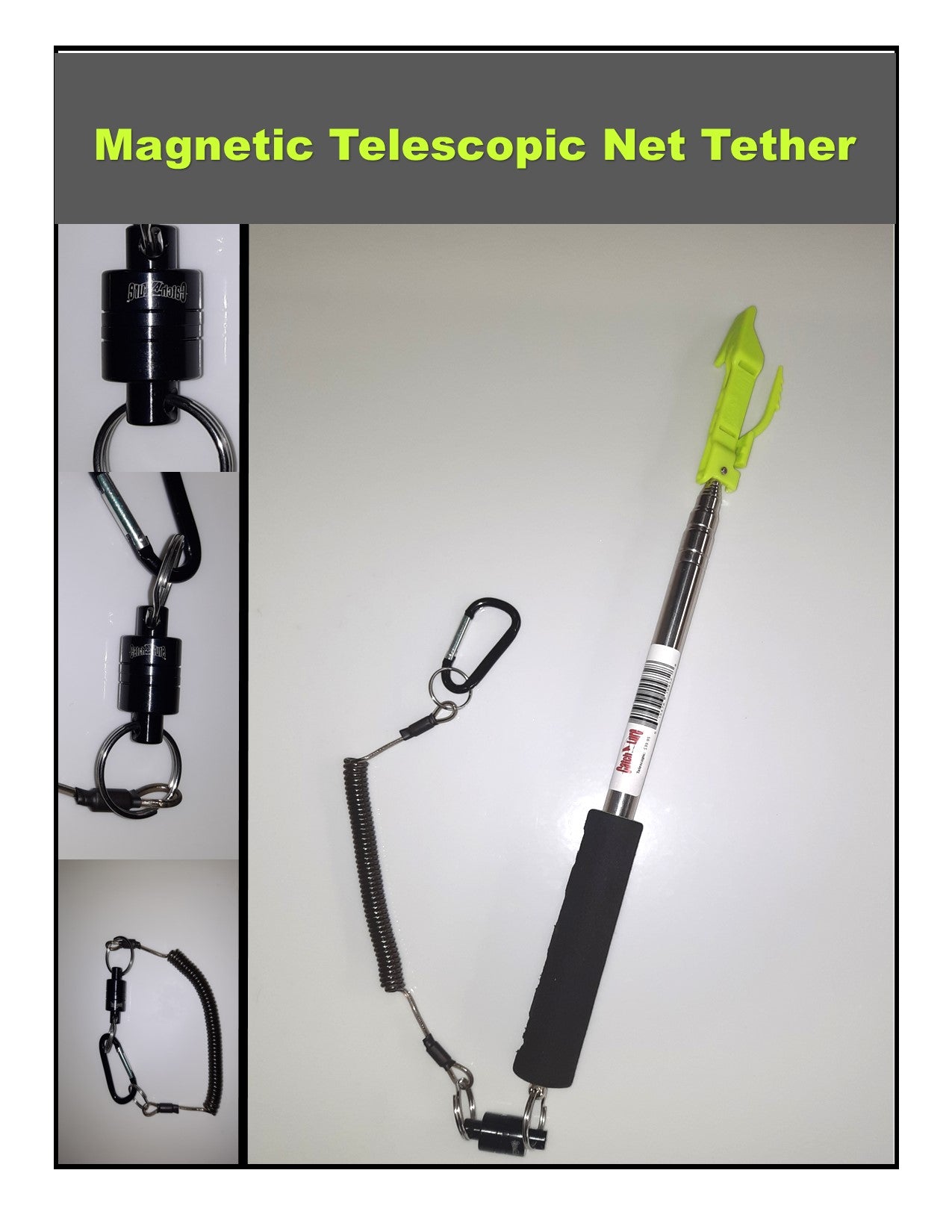 Replacement Magnetic Release Tether w Logo